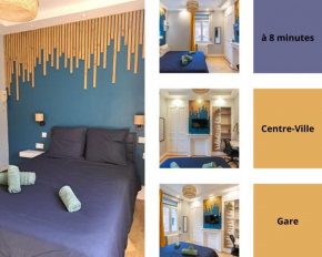 Le Jardin d'Amiens 2 pers 8 min Centre ville & Gare